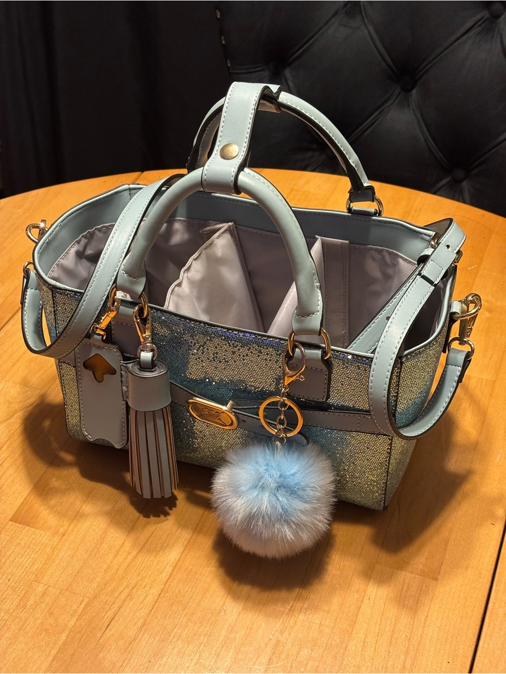 Ice Skating Accessory Bag-Rink Side Tote-Figure Skating, Roller, Inline Skaters
